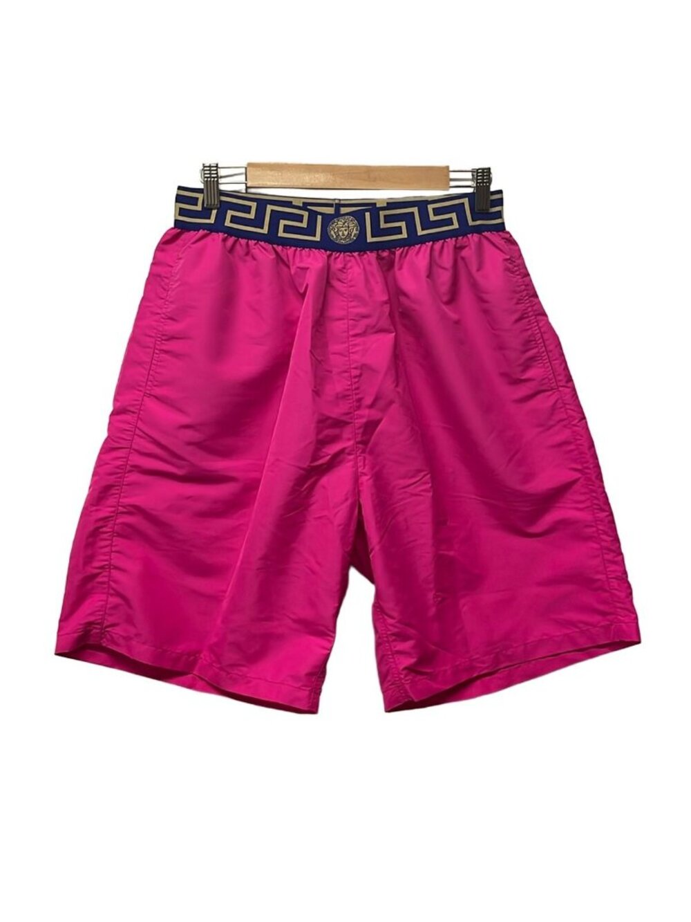 Versace Shorts 4 XL Pink Purple Dark Navy Beige Waist Togo